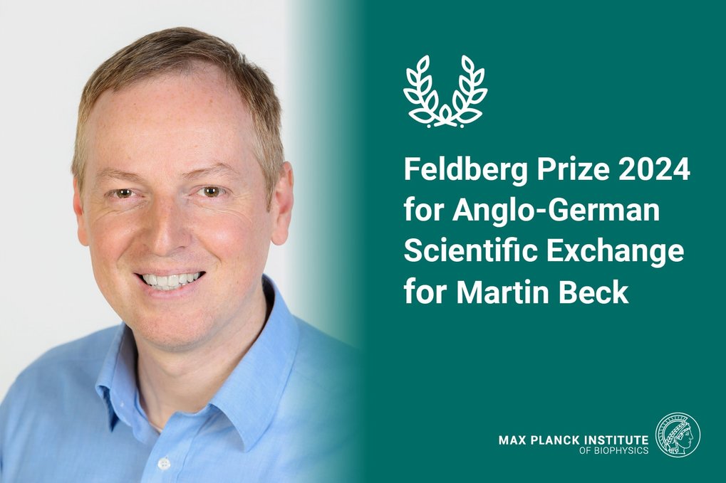 Martin Beck Awarded Feldberg Prize 2024 Max Planck Institute of