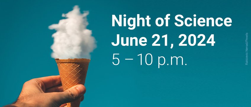 Visit us at the Night of Science on June 21!
